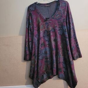 Ashley Blue Xl Grey And Purple